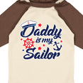 thumbnail image 4 of Inktastic My Daddy is My Sailor Boys or Girls Long Sleeve Baby Bodysuit, 4 of 5