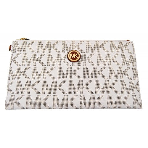 michael kors fulton zip clutch