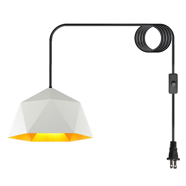 Hanging Pendant Light Modern Minimalist Dining Room Kitchen Island Metal White Pendant Lighting For Kitchen Island Plug In Chandelier