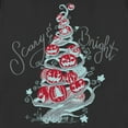 thumbnail image 2 of Women's The Nightmare Before Christmas Scary & Bright Tree Graphic Tee Black Medium, 2 of 4