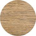 thumbnail image 1 of Ahgly Company Machine Washable Indoor Round Abstract Light Brown Area Rugs, 5' Round, 1 of 7