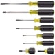 thumbnail image 1 of Juego de destornilladores Klein Tools 85078 de 8 piezas con empuñadura acolchada, 1 of 8
