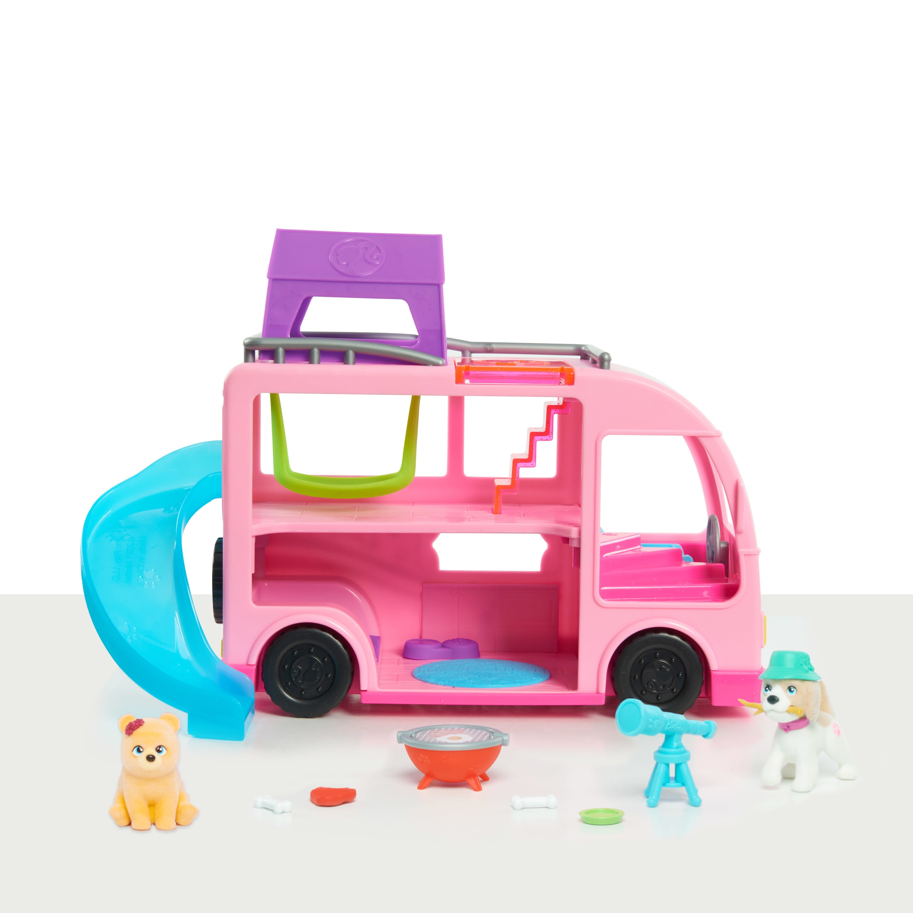 kalender Accumulatie Kilauea Mountain Barbie Pet Camper, 11-pieces, Toy Figures and Playset, Kids Toys for Ages 3  Up, Gifts and Presents - Walmart.com