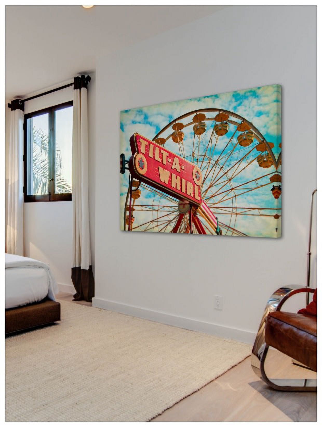 Marmont Hill "Tilt a Whirl" Sylvia Cook Painting Print on Canvas
