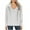 White, variant on Women's Long Sleeve Shirts Cowl Neck Tunic Tops Dressy Casual Blouses Collared V-Neck Spring Tops