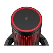 HyperX QuadCast 2 - USB Microphone for Gaming, Streaming and Podcasting, with On-Board Controls, LED Lighting, Quick Release Shock Mount and Built-in Arm/Stand Mount, PC, Mac, PS5, PS4, USB-C - Black