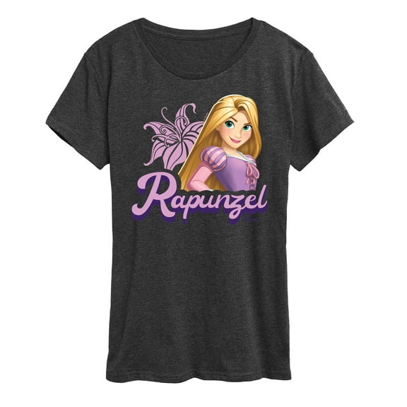 Disney Princess - Rapunzel Headshot  - Women's Short Sleeve Graphic T-Shirt