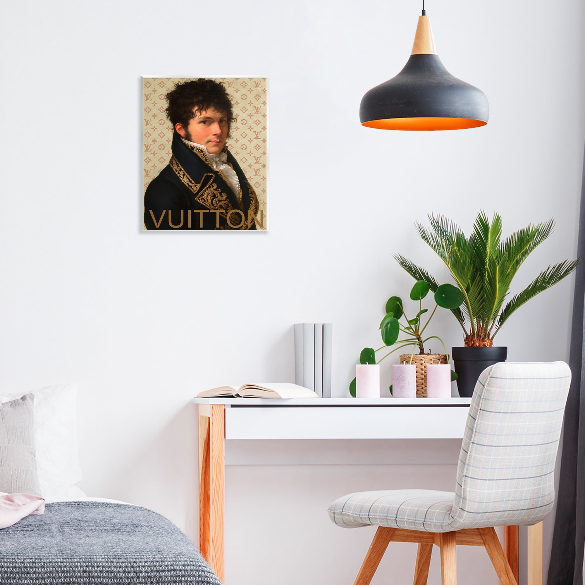 Stupell Industries Glam Gentleman In Spring Wall Plaque Art, design by Grotto Studios