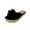 Black, variant on JeashCHAT Slip On Slide Sandals for Women Women's Platform Sandals Espadrilles Flatform Casual Sandals (Pink)