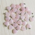 thumbnail image 4 of K-KED 10pc Rose Quartz Heart Pendant Necklace Gemstone Natural Stone Silver Plated, 4 of 4