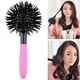 thumbnail image 2 of Cepillos de pelo redondos 3D para mujer, cepillo para desenredar y secado por soplado, cepillo de pelo con estilo de 360 ​​grados para peine de pelo circular grueso y rizado, 2 of 5