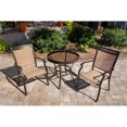 thumbnail image 7 of Hanover Fontana 3-Piece Outdoor Bistro Set, 7 of 7