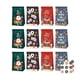 thumbnail image 1 of 12 bolsas de papel para regalo de Navidad, suministros para fiestas, envoltura portátil multifunción Estilo E, 1 of 9