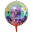 thumbnail image 4 of Roller Skate & Disco Ball Balloon Set – Retro Party Foil Balloons, 4 of 4