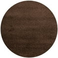 thumbnail image 4 of SAFAVIEH Santa Monica Chelsey Solid Shag Area Rug, Brown, 9' x 12', 4 of 8