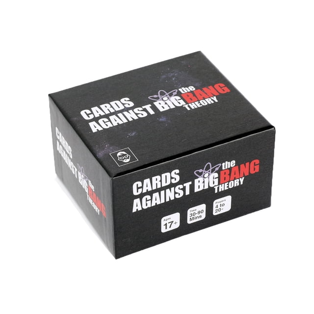 Cartas de juego de cartas Against Big Bang Theory para toda la familia
