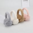 thumbnail image 3 of TELOLY Ear Muffs,Multiple Color Options Ear Muffs for Winter Women,Vibrant Winter Looks Ear Muffs for Men,Black, 3 of 4