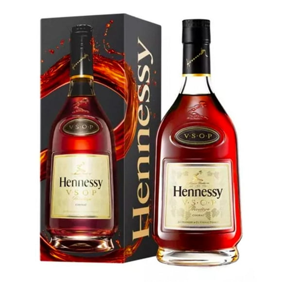 Paquete de 3 Cognac Hennessy VSOP con Estuche 700 ml