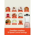 thumbnail image 4 of Lac Laichy 300W Countertop Blender for Smoothies, 54oz and 12oz Cups Pink, 4 of 11
