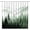Green, variant on Misty Forest Shower Curtain Blue Pine Tree Nature Scenery Watercolor Foggy Mountain Landscape Abstract Jungle Rustic Abstract Aesthetic Bath Curtain with Hooks