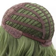 thumbnail image 6 of Qliuoazw Orangeshort Curly Women's Bangs Temperature Silk Hair Whole Wig Headband Wig, 6 of 9