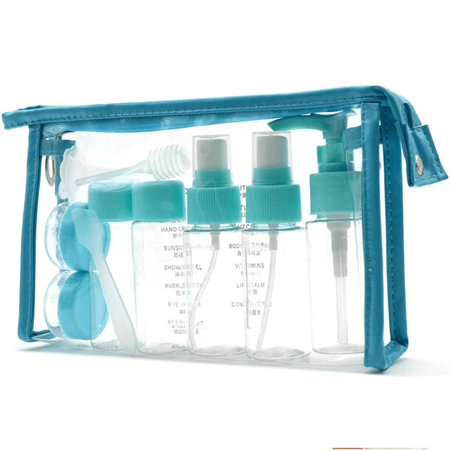 Travel Bottles Set 13pcs Travel Size Toiletry Bottles Kit,TSA Approved Leak Proof Containers Set with Zipper Bag Toiletry Containers Set for Liquids Carry Lotion, Shampoo, Cream, Soap