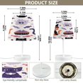 thumbnail image 2 of Table Lamps 3 Color 10 Way Dimmable LED Nightstand Lamp for Bedroom, Living Room, Home Office Purple Cat and Orange Cat Small, 2 of 7