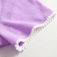 thumbnail image 5 of EnJoCho Fillette Tout-Petit Petite Fille Cache-Maillot de Bain en Éponge à Fermeture Éclair à Capuche Plage Maillot de Bain Paréos Fermeture Éclair Robe de Plage, 5 of 5