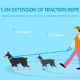 thumbnail image 3 of GFDYREE No Pull Dog Harness Small, Adjustable Pet Harness for Easy Walking, Reflective Front Body Harness,Breathable Soft Pet Vest for Small Medium Breed,Brown Middle, 3 of 6