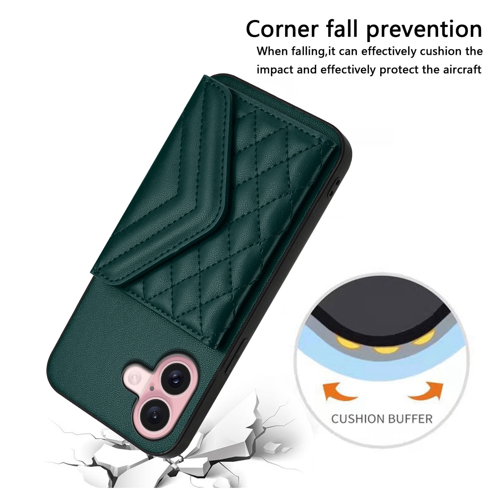 Case for Google Pixel 9A Crossbody wallet cover, with card holder, leather material, equipped with a long shoulder strap, shockproof flip-top phone case