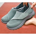 thumbnail image 4 of Womens Extra Wide Shoes with Adjustable Strap Wide Width Sneakers Arthritis Edema Walking Shoes, 4 of 10