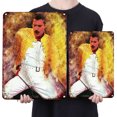 thumbnail image 2 of Placa Metal Vintage Freddie Mercury Rectangular Pintura Hierro Pared 30x40 Cm Rojo, 2 of 9