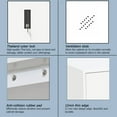 thumbnail image 3 of MECOLOR Metal Office and Home Storage Cabinet Locker with 9 Doors Thin Edge Beautiful Appearance, 3 of 12