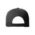thumbnail image 3 of Daxton Classic Snapback Old English A to Z Numbers Initials Flat Bill Visor Cap-Black Hat, Letter I, 3 of 3