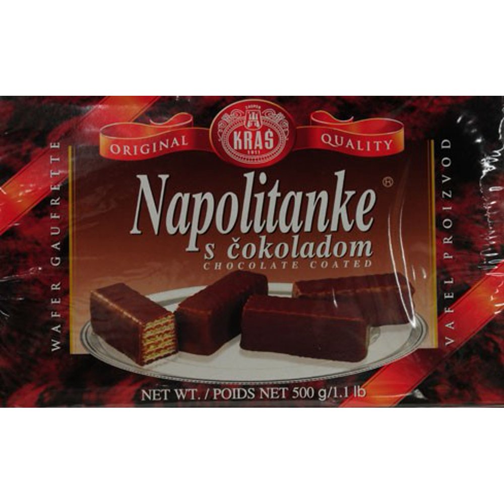 Kras Wafers, Chocolate, 17.63 Oz