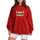thumbnail image 2 of Gibobby Suéter desgastado Sudadera sin capucha de manga larga con cuello Rojoondo y estampado de navideñas informales para mujer para la temporada de otoño e invierno (Rojo, S), 2 of 4