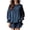 C-Blue115, variant on DHFJKG 2 Piece Outfits For Women Summer Shorts Set Ruffle Long Sleeve Loose Fit Solid Color T Shirt And Shorts Matching Sets Versatile Outfit