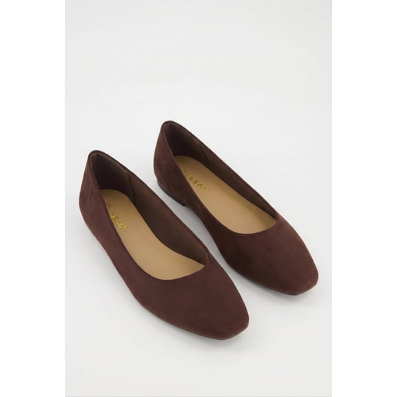 Women's Square Toe Ballet Flats