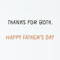 thumbnail image 3 of Hallmark Shoebox Funny Father's Day Card for Dad (Thanks for Kicking and Saving My Butt), 3 of 6