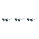 thumbnail image 5 of sweethay Gafas de sol ópticas redondas Gafas de bebé Adorable Protección UV de moda facial para protección de ojos Gris Type1 NO1, 5 of 6
