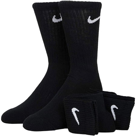 ナイキ（NIKE）（メンズ、レディース）エブリデイ クッション クルーソックス 3足組 SX7664-010HO19