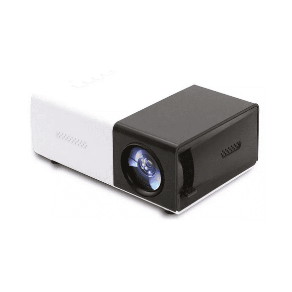 Proyector Mini 3d Home Blanco con Negro