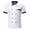 White, variant on sunsanly Chef Shirt Double-breasted Patch Pocket Stand Collar Buttons Short Sleeves Cooking Restaurant Unisex Plus Size Chef Uniform Restaurant Garment