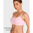 thumbnail image 3 of Bralette INLYRIC de Algodón Sin Aros Sin Costuras Rosa Dulce XL, 3 of 5