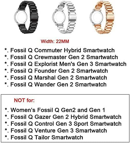 fossil q wristband