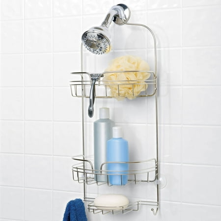 Chapter Large Shower Caddy, Stainless Steel