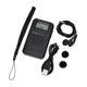 thumbnail image 1 of Portable Radio Mini Pocket Radio with FM/Digital Speaker Stereo DSP Receiver with Alarm Clock and Timer, 1 of 5