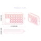 thumbnail image 2 of Push Bubble Pencil Pen Case Sensory Silicone Toy Papelería Bolsa De Almacenamiento Juguete De Descompresión Para Niños Estudiantes Regalos Organizador De Papelería Yuarrent HA039027-00, 2 of 6