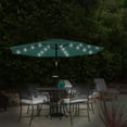 thumbnail image 5 of Pure Garden 50-LG1175 Patio Umbrella-10 ft. Pool & Deck Shade with Solar Powered LED Lights - Sand, 5 of 5