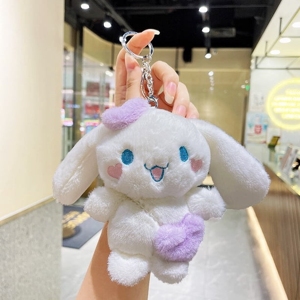 Llaveros de felpa de la serie Sanrio para niños, 45 estilos, bonitos juguetes colgantes, Cinnamoroll, Hello Kitty, Kuromi, My Melody, figuras, muñeco de Peluche, regalo para niñosA3-13CM Fivean Toy model